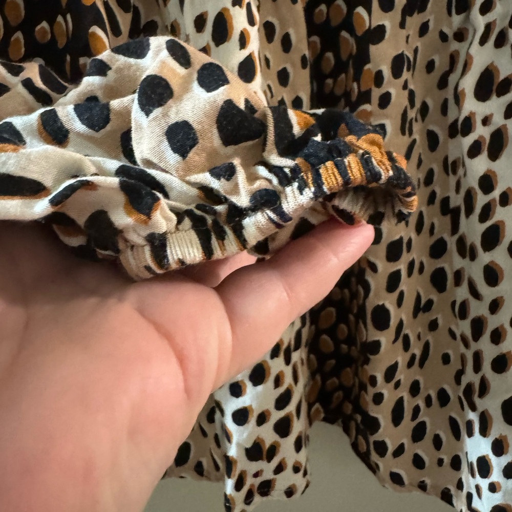 Gorgeous Leopard Print Top Andree By Unit Baby Do… - image 5